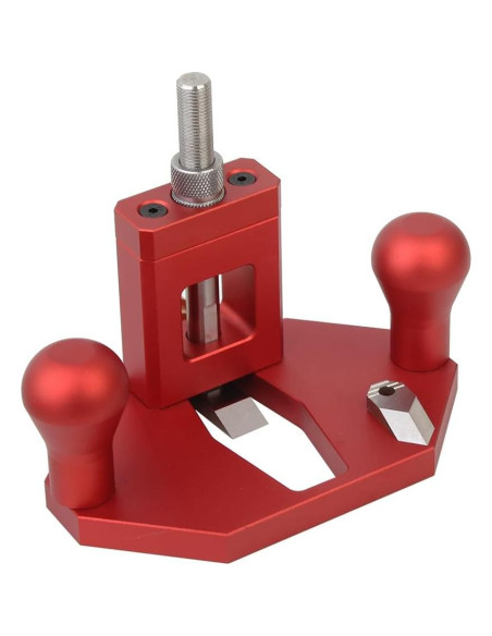 Planeador Router Manual JCFANTS Rojo Ajustable 30mm Corte