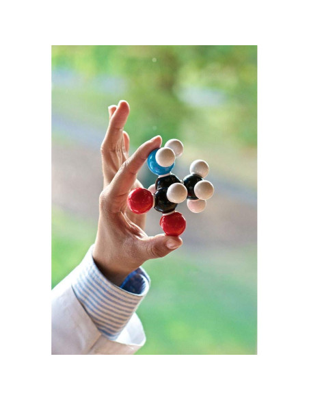 Kit de Modelo Molecular Linktor 444 Piezas Química 3D