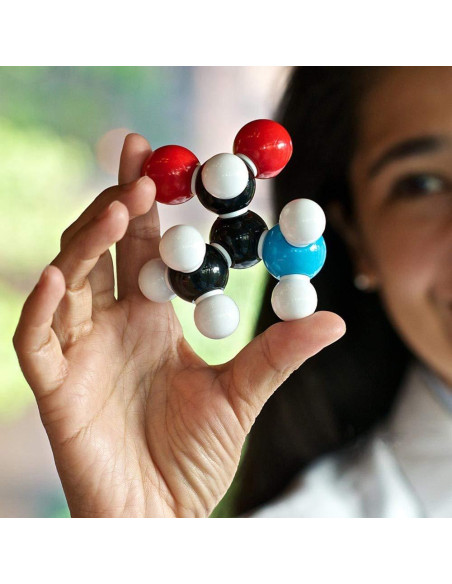 Kit de Modelo Molecular Linktor 444 Piezas Química 3D