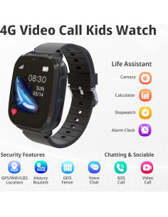 Reloj Inteligente 4G CIRPOS para Niños con GPS y SOS 2