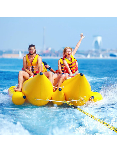 Cuerda de Remolque Pesada SELEWARE 19.81m para Barcos y Tubing