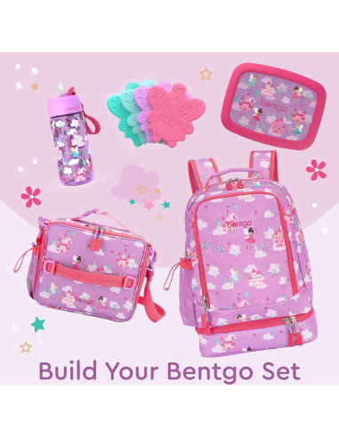Mochila 2-en-1 Bentgo para Niños 40,64 cm con Almuerzo Hadas