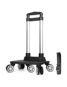 Carro de Mochila Baxeo Plegable con 5 Ruedas Desmontables