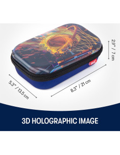 Estuche de Lápices 3D ZIPIT Baloncesto Gran Capacidad 2