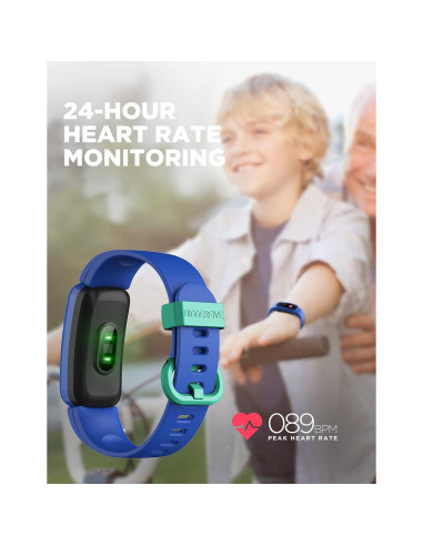 Rastreador de Fitness BIGGERFIVE BF160 para Niños 5-15 Años