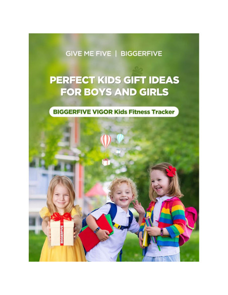 Rastreador de Fitness BIGGERFIVE BF160 para Niños 5-15 Años