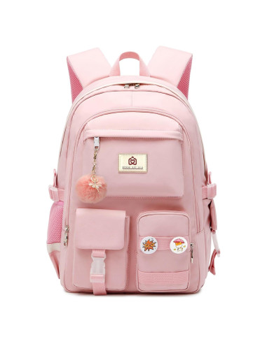 Mochila Antirrobo Rosa para Laptop 15.6" Gbp0001
