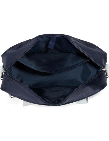 Bolsa de Hombro Escolar Chillpaper Kawaii 40x25x12cm Azul Bolsa de Hombro Escolar Chillpaper Kawaii 40x25x12cm Azul