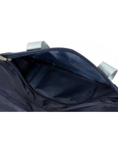 Bolsa de Hombro Escolar Chillpaper Kawaii 40x25x12cm Azul