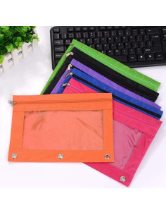 Funda de Lápiz SdeFe 3 Anillos Multicolor 8 Paquete 2