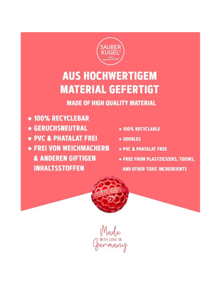 Bola Limpia - Gadget Alemán para Limpiar Bolsas y Mochilas Bola Limpia - Gadget Alemán para Limpiar Bolsas y Mochilas