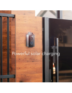 Cargador Solar Wasserstein para Timbre Blink - Negro 2