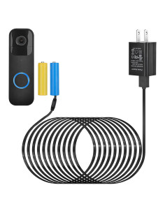 Adaptador de corriente ALERTCAM para timbre Blink 5m resistente