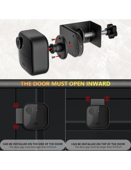 Soporte para Cámara Blink Exterior PEIXINHUANBAO - Montaje Sin Perforar