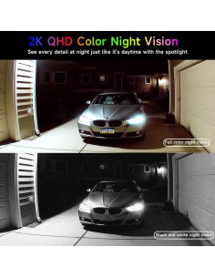 Cámara de Seguridad Rraycom BW4 4Pack 2K Inalámbrica 2