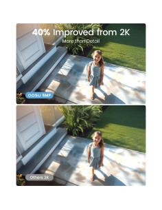 Kit de 4 Cámaras de Seguridad AOSU 5MP Solar Inalámbricas 2