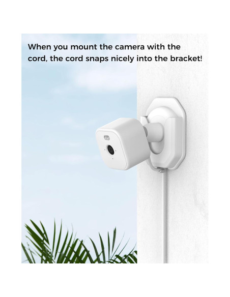 Paquete de 3 Soportes Adhesivos KMOUANTS para Cámara Blink