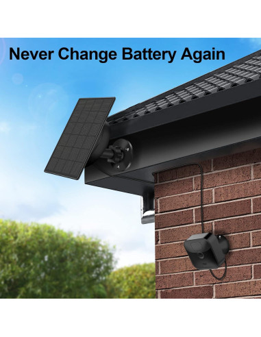 Panel Solar SANKABA 3W para Cámara Blink XT/XT2 Exterior