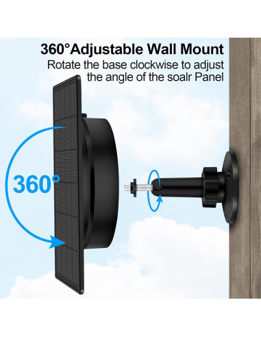 Panel Solar SANKABA 3W para Cámara Blink XT/XT2 Exterior