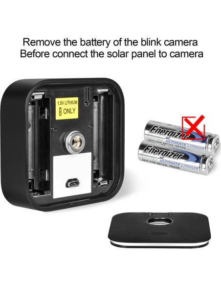 Panel Solar SANKABA 3W para Cámara Blink XT/XT2 Exterior