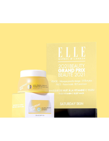 Máscara de Sueño Saturday Skin con Vitamina C y Retinol 140g