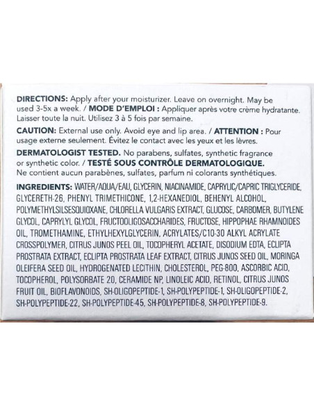 Máscara de Sueño Saturday Skin con Vitamina C y Retinol 140g