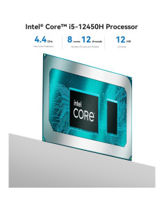 Mini PC Beelink EQi12 Intel i5 12450H 24GB 500GB 4K 2