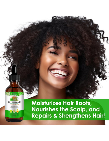 Aceite Crecimiento Capilar Orgánico USJBF 140g - Romero y Menta