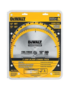 Hoja de Sierra Ingletadora DEWALT 12" (30.48 cm) Paquete de 2 2