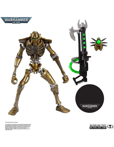 Figura de Acción Necron Warrior McFarlane 17,78 cm Detallada