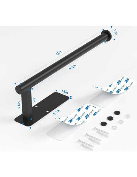 Soporte de Toallas de Papel ASTOFLI Acero Inoxidable 32 cm