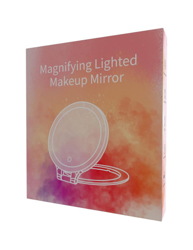Espejo de Aumento FASCINATE 10X LED Recargable Blanco