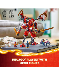 LEGO NINJAGO Mech Escalador de Kai 71812 - 4 Figuras Ninja 2