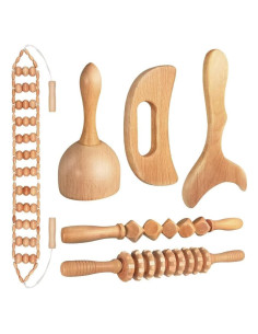 Juego de Herramientas de Masaje Gua Sha JUANWAN 10 en 1