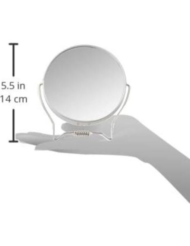 Espejo de Maquillaje Goody Doble Cara 1X y 3X Portátil