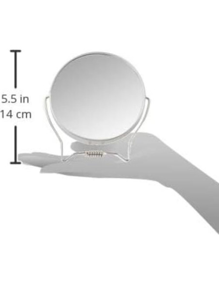 Espejo de Maquillaje Goody Doble Cara 1X y 3X Portátil