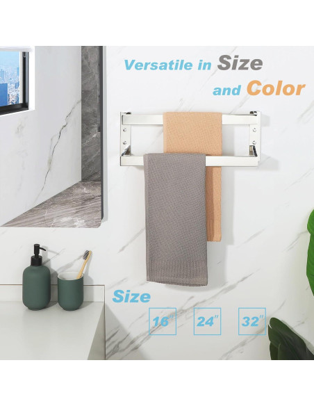 Barra de Toalla Alise GYT5040-C Acero Inoxidable 40.6 cm