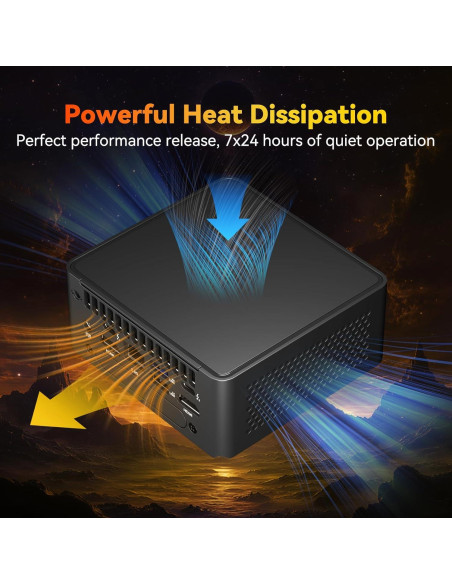 ASUS NUC 14 Pro Mini PC, Intel Core Ultra 7, 32GB RAM, 1TB SSD