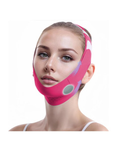 Máscara V-Line ROWMATE para Doble Papada Color Rojo