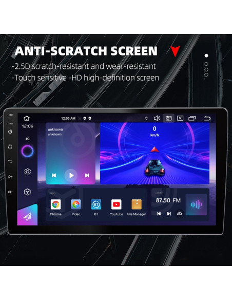 Estéreo de Coche Duansu N101CP 10.1" Android 13 GPS Bluetooth