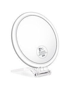 Espejo de Mano Aumentador JMH Doble Cara 1X 20X 15.24 cm