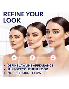 Máscara Facial Colágeno Stylia VL5 - Levanta Mandíbula 5PC 2