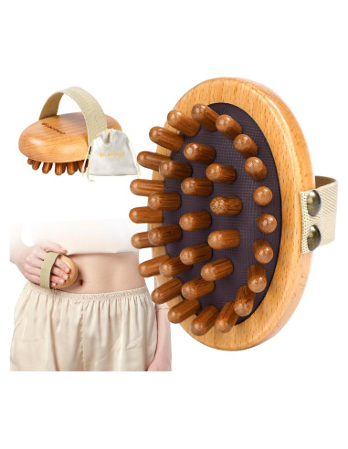 Kit de Masaje de Madera Olaemuo para Celulitis y Drenaje