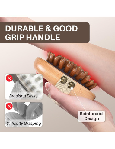 Kit de Masaje de Madera Olaemuo para Celulitis y Drenaje