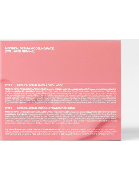 Mediheal Pack de Modelado Derma Colágeno 28.1g - Máscara Hidratante Mediheal Pack de Modelado Derma Colágeno 28.1g - Máscara Hidratante