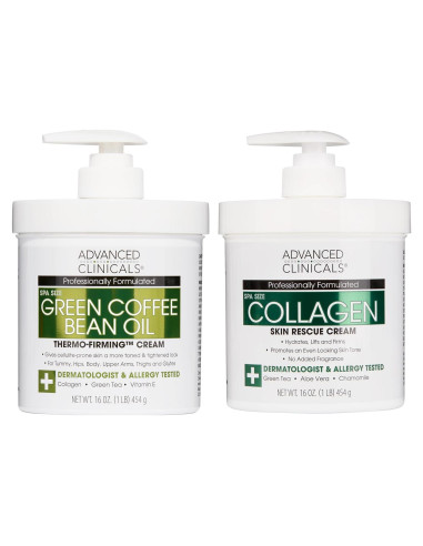 Crema Reafirmante Colágeno Advanced Clinicals 2x16oz