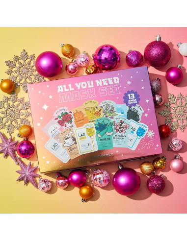 Conjunto de Mascarillas TONYMOLY - 13 Piezas Hidratantes