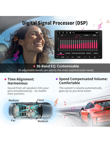 Estéreo de Coche ATOTO A6 PF 9" Android Doble DIN Bluetooth