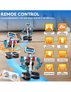 Robot de Construcción STEM GUANGDONG 8-12 Años Control Remoto 2