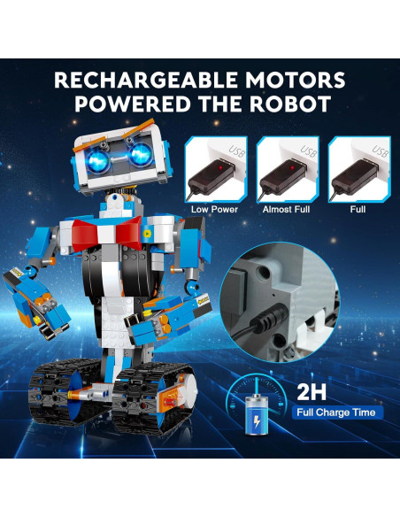 Robot de Construcción STEM GUANGDONG 8-12 Años Control Remoto Robot de Construcción STEM GUANGDONG 8-12 Años Control Remoto
